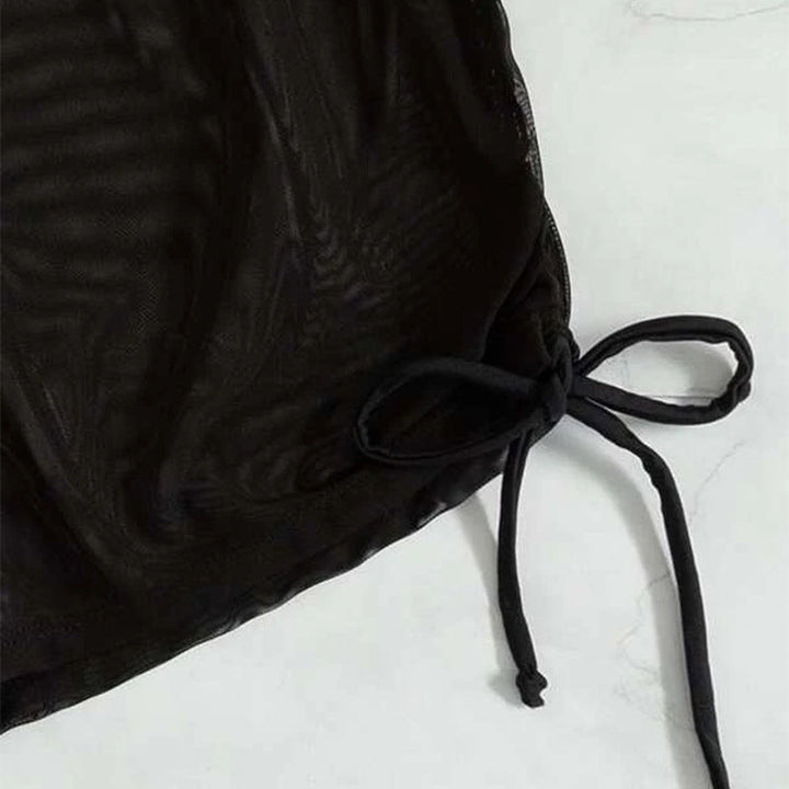Damen Badeshorts mit seitlichen Raffungen Drune