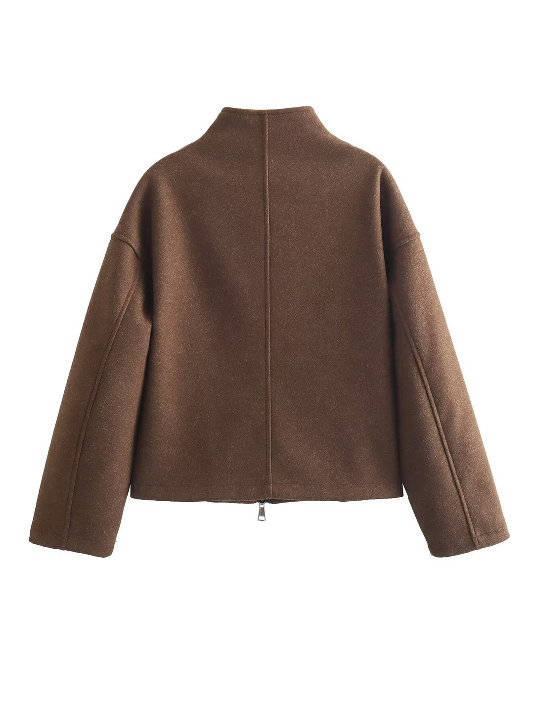 Damen zeitgenössische Übergangsjacke mit hochwertigem Stehkragen und durchgehendem Reißverschluss Drune