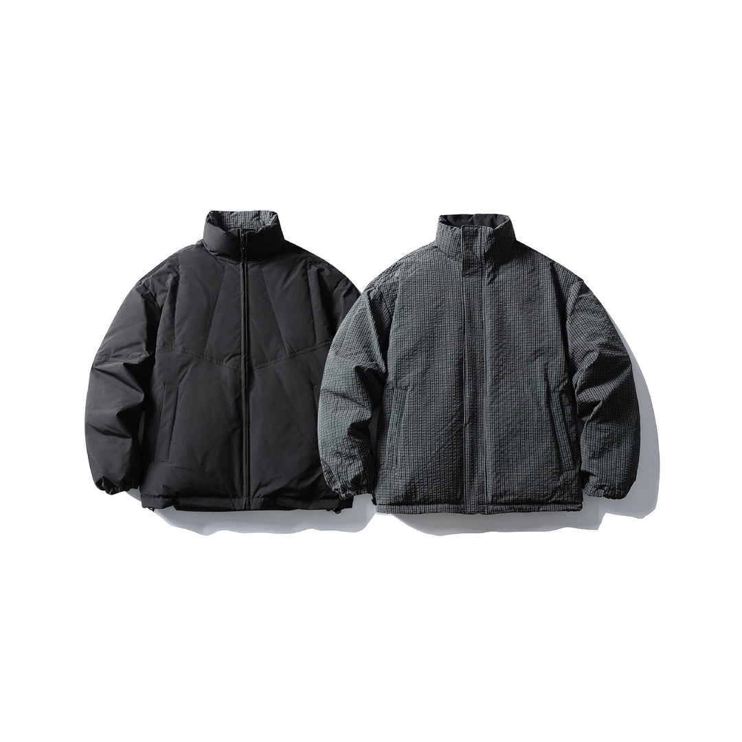 Herren Gesteppte Thermo-Isolationsjacke mit hohem Stehkragen Drune