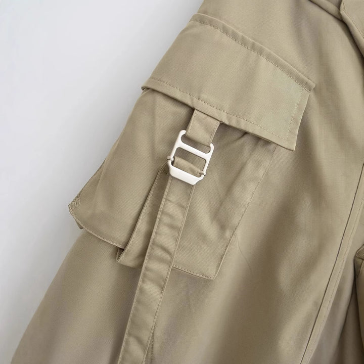 Damen Cargo-Rock mit praktischen Taschen und elegantem Schnitt Drune