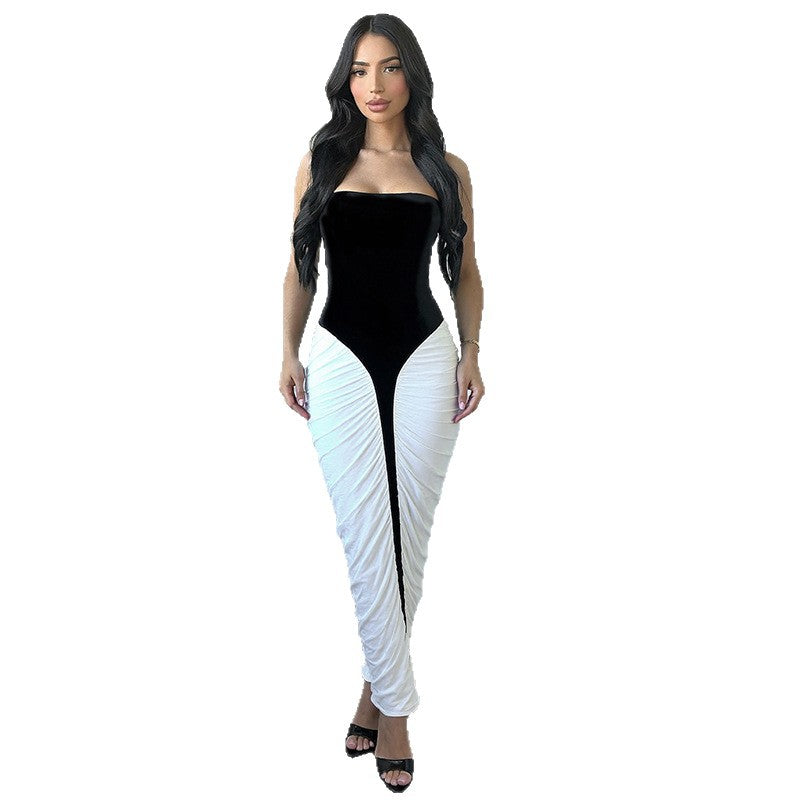 Damen Cocktailkleid mit Trompetenrock und elegantem Bustier Drune