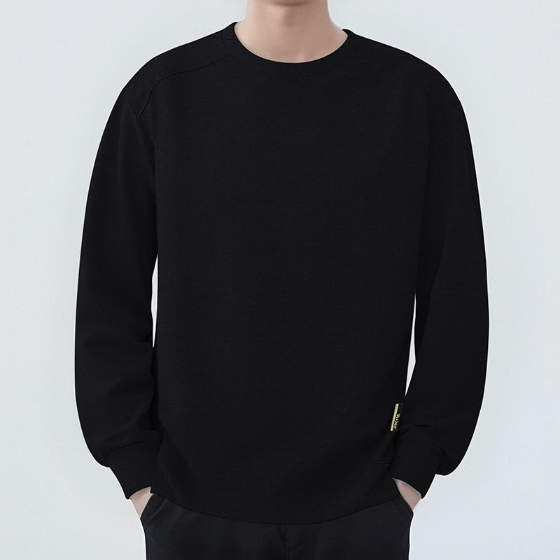 Herren Lässiges Oversize-Sweatshirt mit Raglanärmeln und angerauter Innenlage Drune