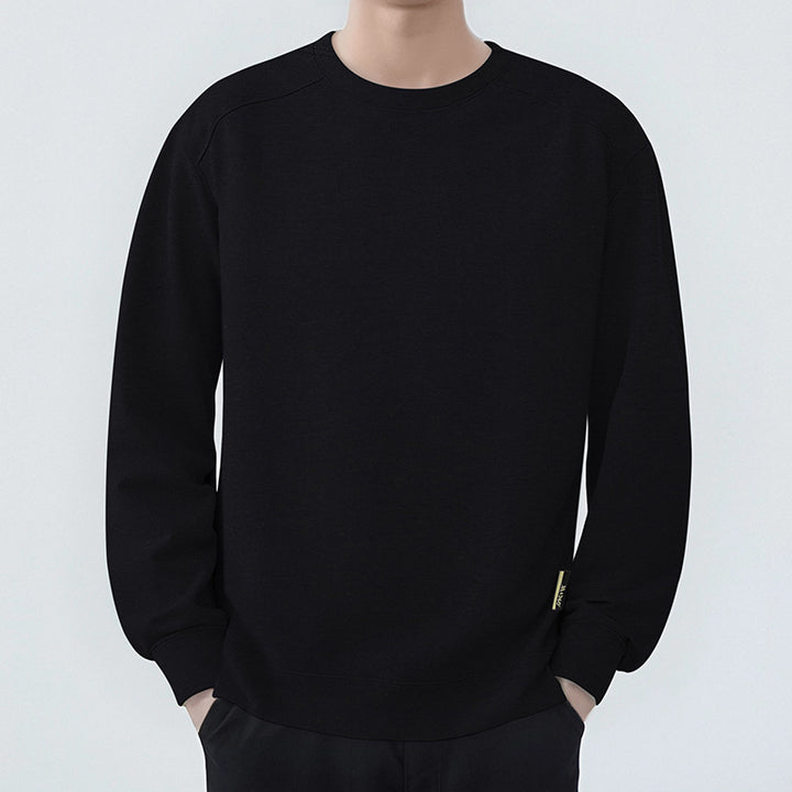Herren Lässiges Oversize-Sweatshirt mit Raglanärmeln und angerauter Innenlage Drune