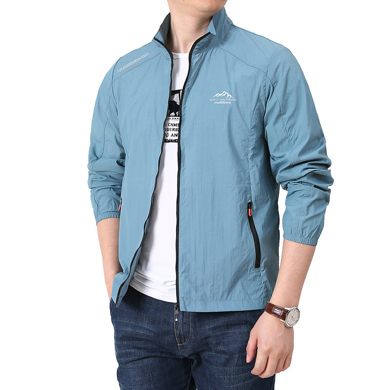 Herren Leichte Funktionsjacke mit hohem Kragen Drune 1787797283