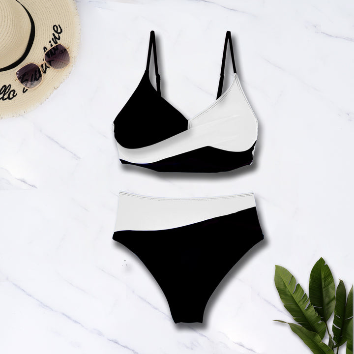 Damen Bunt gemusterter Sport-Bikini Drune