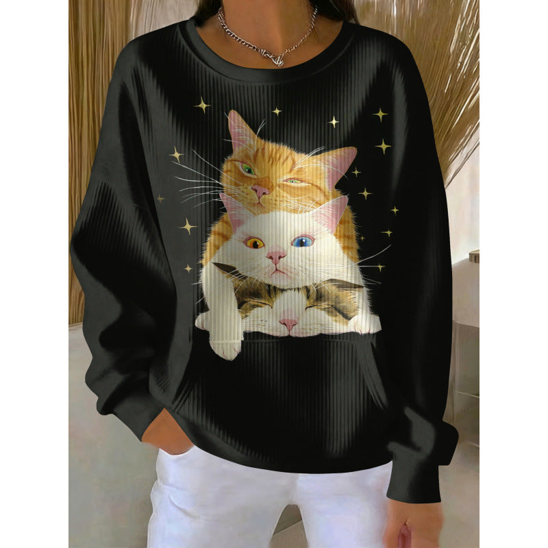 Damen Gemütlicher Pullover Drune