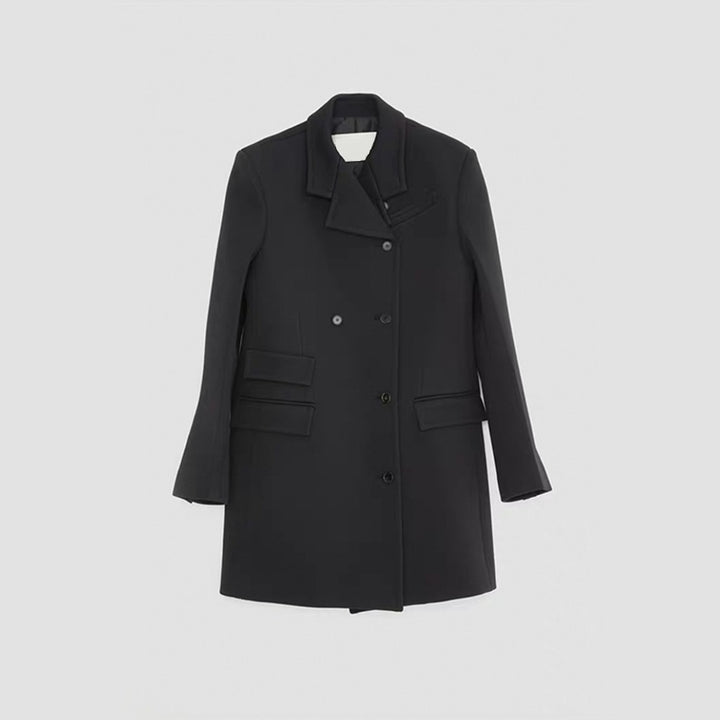 Damen eleganter und hochwertiger Trenchcoat mit modernem Schnitt Drune