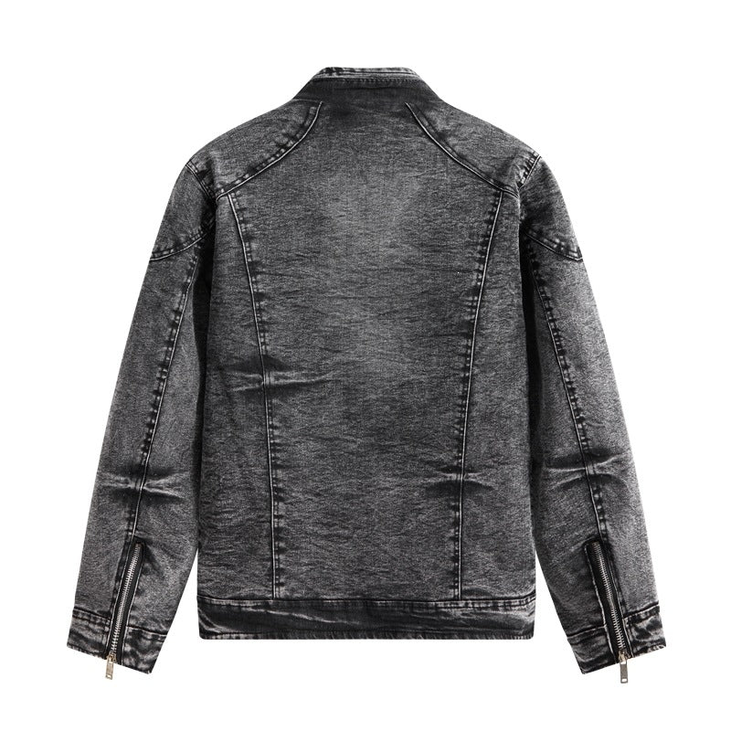 Herren Denimjacke mit Seitentaschen Drune