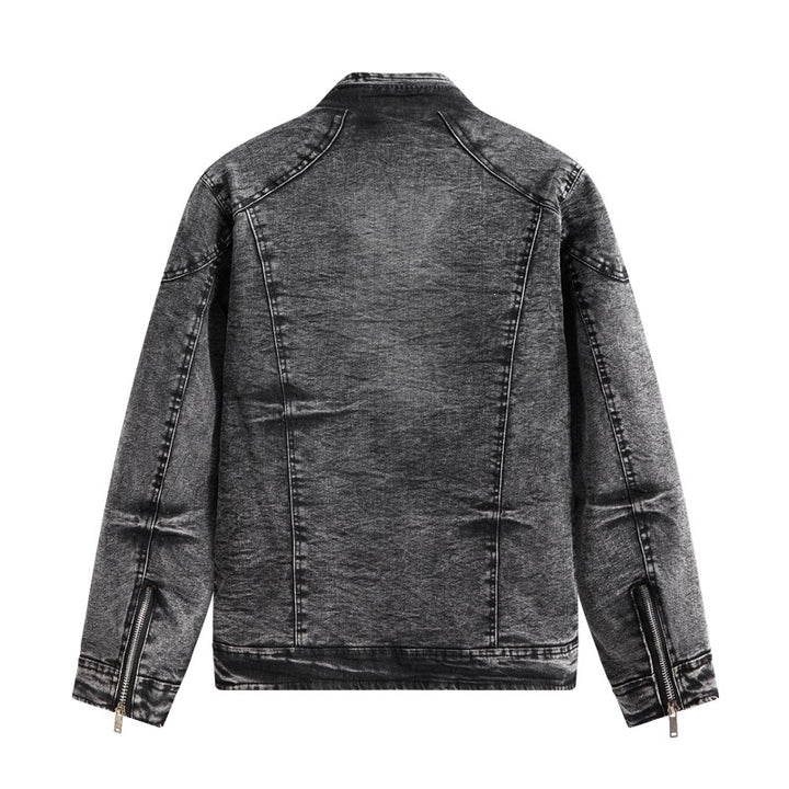 Herren Denimjacke mit Seitentaschen Drune