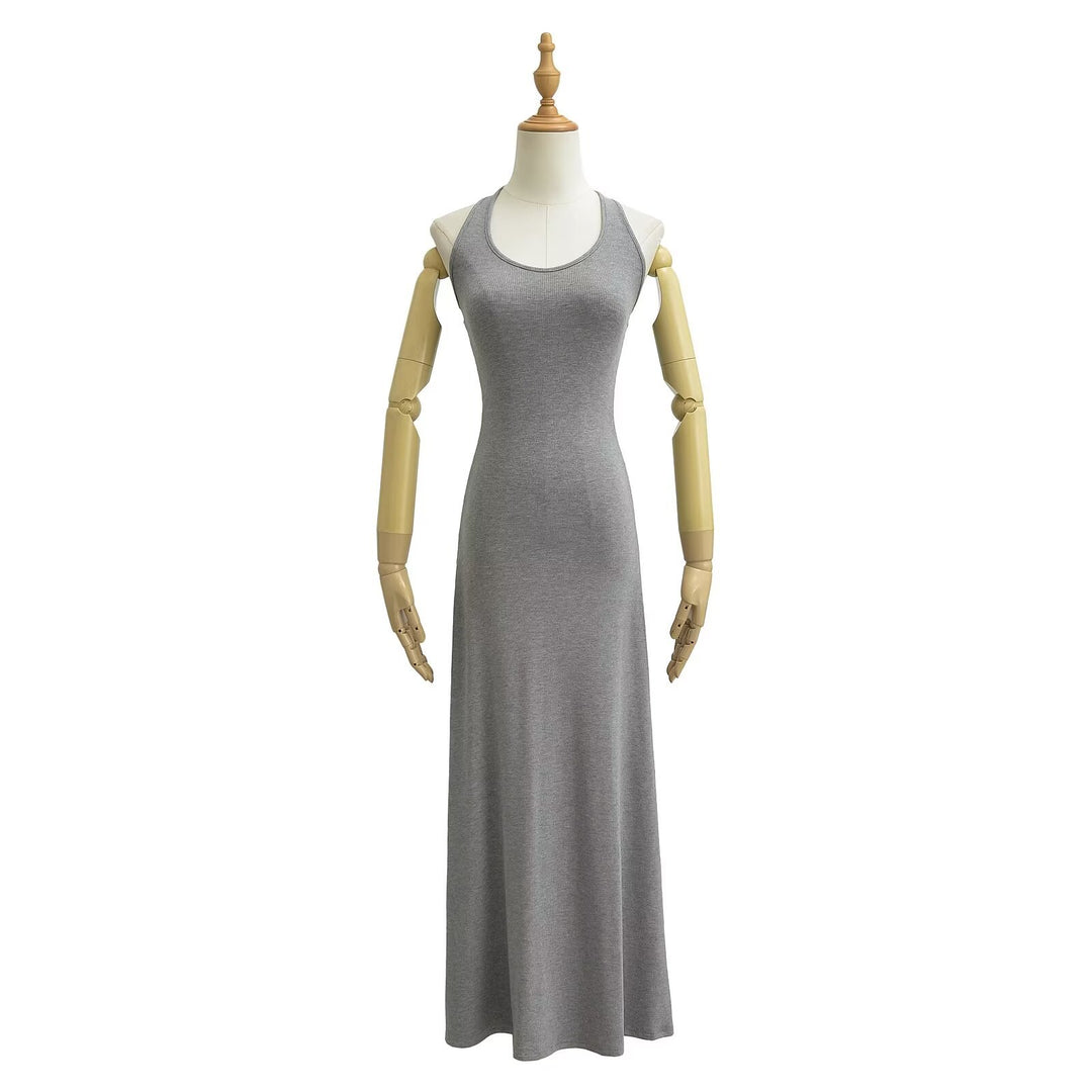 Damen Maxikleid mit Racerback-Design Drune