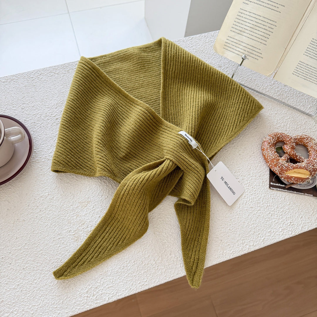 Damen Kuscheliger Wickelponcho mit Modernen Fransen und Elegantem Design Drune