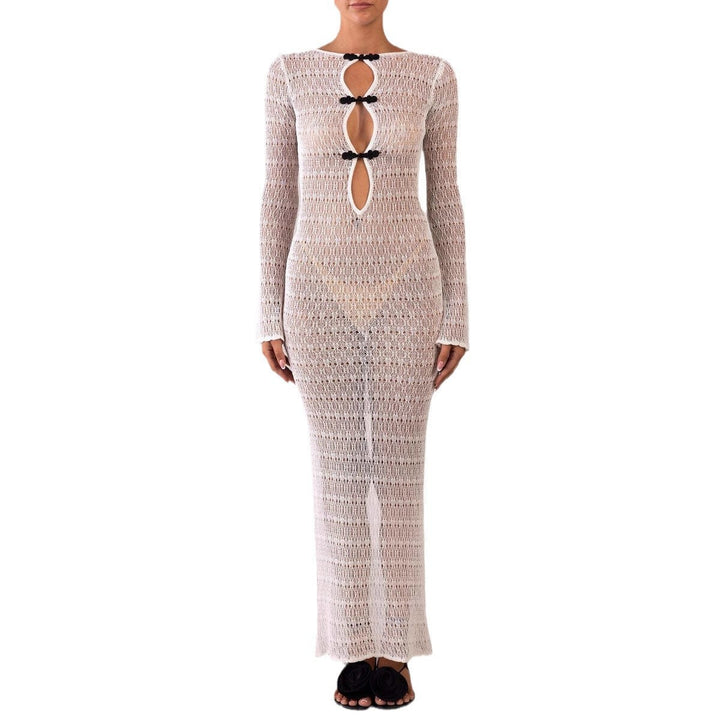 Damen Strickkleid mit innovativen Cut-Outs Drune