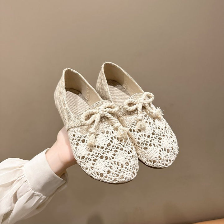 Damen Ballerinas mit raffinierter Häkelspitze und hochwertigem Obermaterial Drune