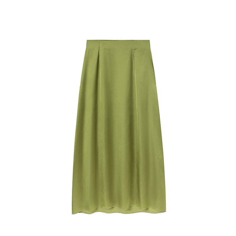 Damen Elegante Midi-Rock Drune