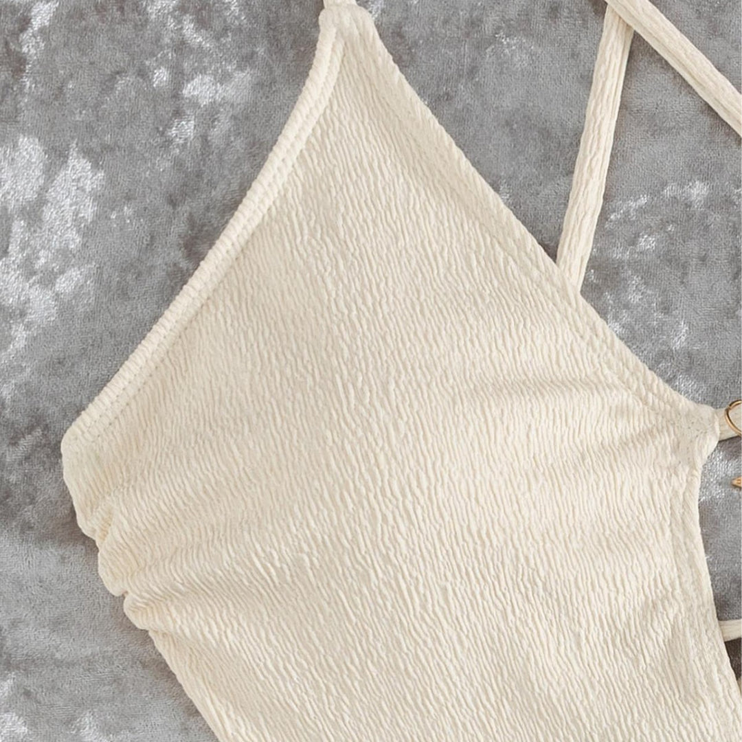 Damen Cut-Out Badeanzug mit einzigartigem Ringdetail Drune
