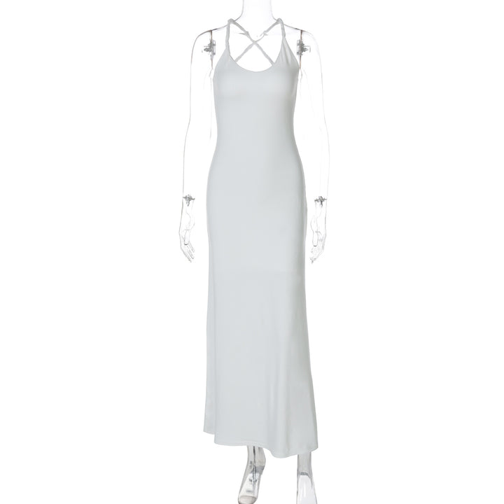 Damen Elegantes Maxikleid mit raffiniertem Schnitt Drune
