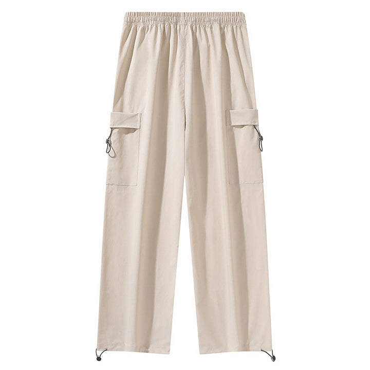 Herren Bequeme Cargo-Hose mit verstellbarem Bund Drune