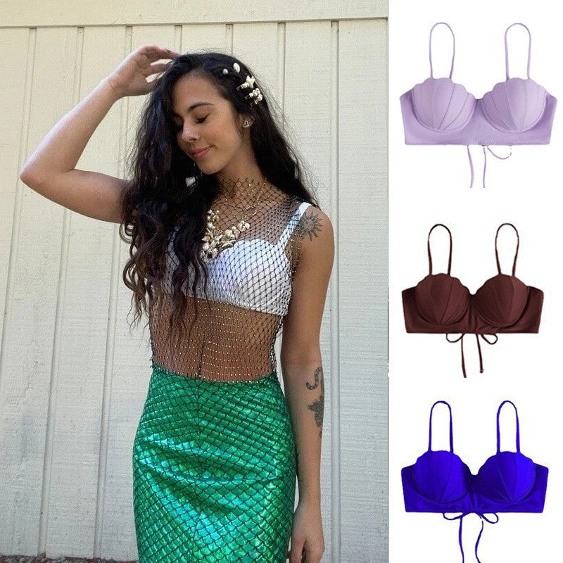 Damen Push-Up Bikini-Top Drune
