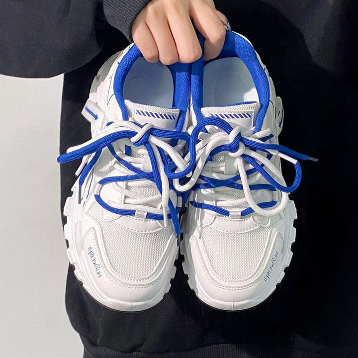Damen Sportliche Chunky Sneakers mit atmungsaktivem Mesh und dynamischer Sohle Drune
