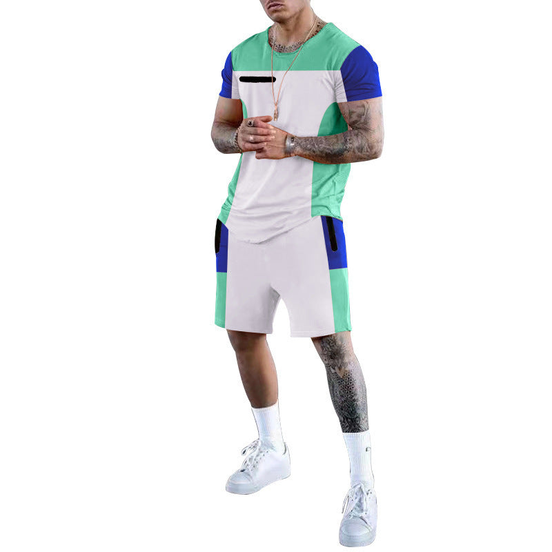 Herren Sportliches Freizeit-Set mit atmungsaktivem Design und praktischen Taschen Drune