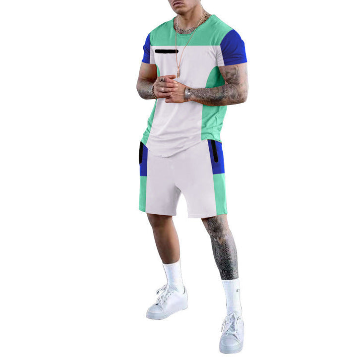 Herren Sportliches Freizeit-Set mit atmungsaktivem Design und praktischen Taschen Drune