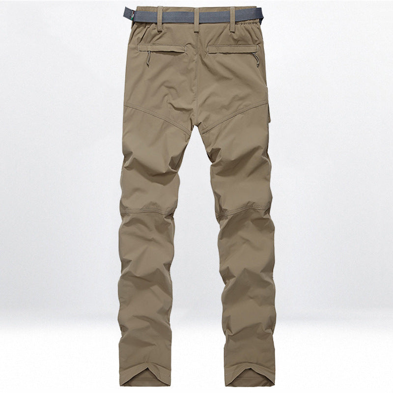 Herren Technische Trekking-Cargohose mit vorgeformten Knien und integrierter Gürtel-Lösung Drune