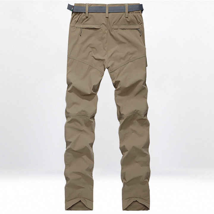 Herren Technische Trekking-Cargohose mit vorgeformten Knien und integrierter Gürtel-Lösung Drune