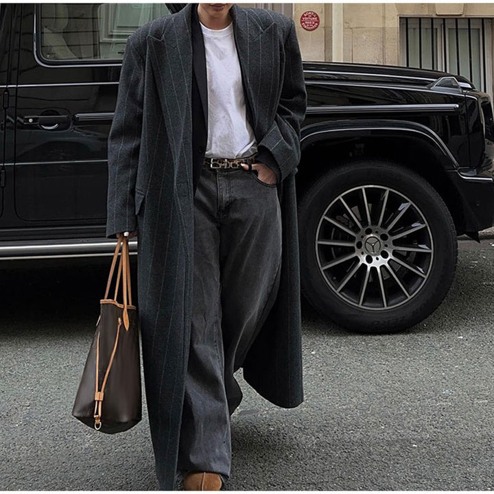 Damen eleganter und lässiger Spitzenblazer Drune