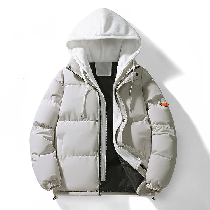 Herren Zweilagige Pufferjacke mit integrierter Kapuzen‑Sweatlage und Thermofutter Drune