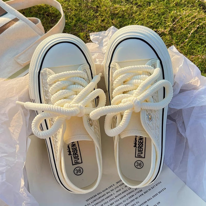 Damen Bequeme Sneakers mit trendy Plateau von Drune