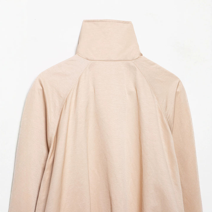 Damen Oversize-Übergangsjacke mit hohem Stehkragen und elastischem Saum Drune
