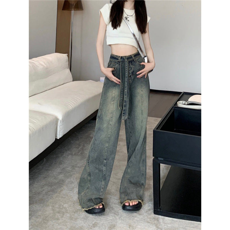 Damen weite Jeanshose Drune