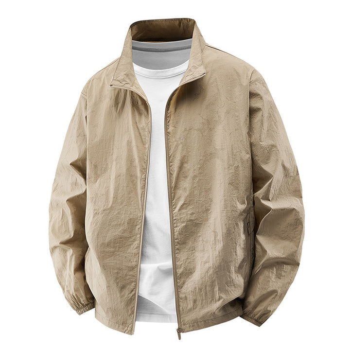 Herren Leichte Winddichte Übergangsjacke Drune
