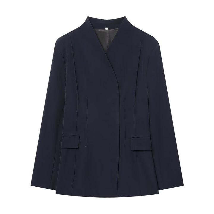 Damen Hochtaillierte weite Culotte‑Hose mit Frontreißverschluss und schmeichelnder Bundpassform Drune