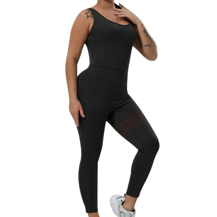 Damen Formender Sport-Einteiler mit hohem Taillenbund und Shaping-Effekt Drune