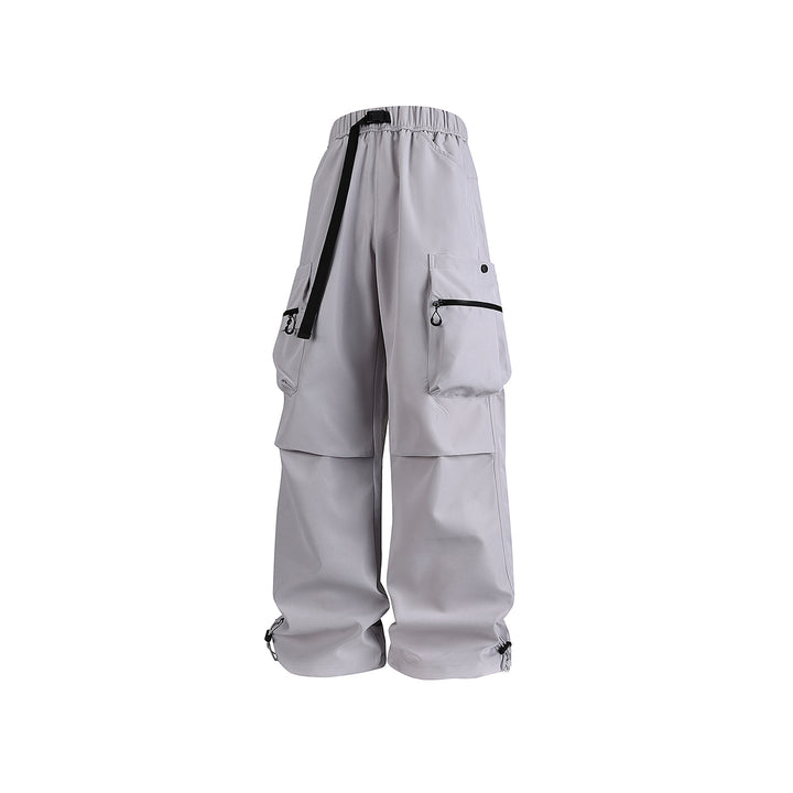 Herren Baggy‑Technische Cargo‑Hose mit integriertem Sicherheitsgurt und verstellbarem Saum Drune