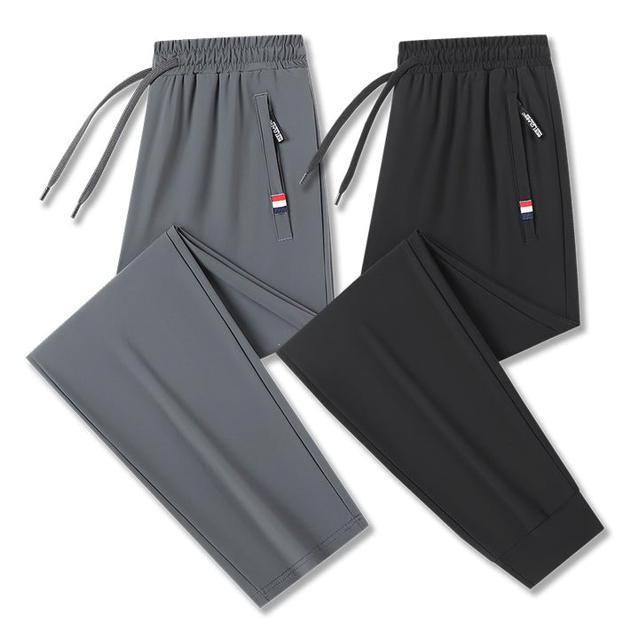 Herren Sportliche Freizeit-Hose mit elastischem Bund Drune