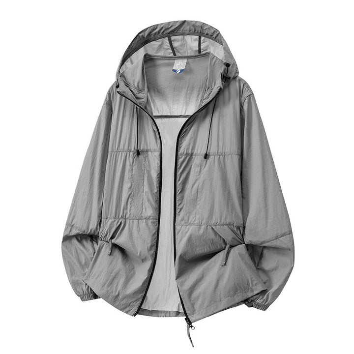 Herren Leichte Outdoor-Windjacke mit Kapuze Drune