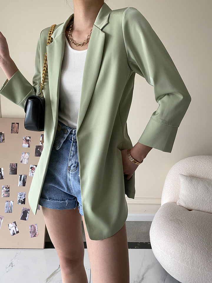 Damen Eleganter Blazer mit modernem Schnitt Drune
