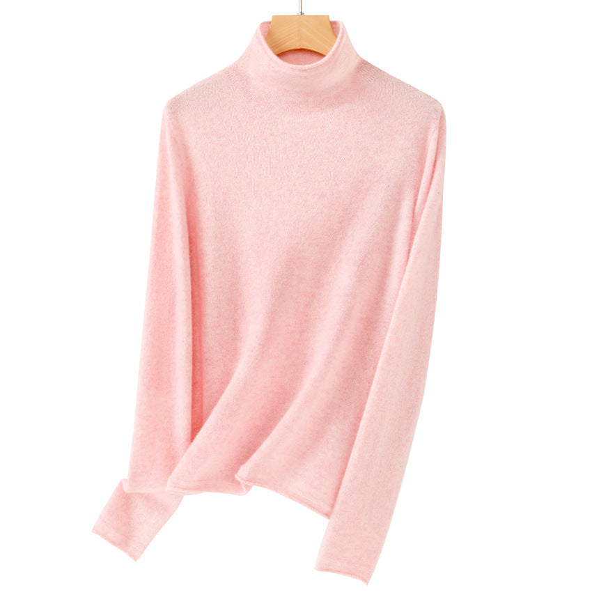 Damen Feiner Rollkragenpullover aus ultraleichtem Feinstrick mit schlanker Silhouette Drune