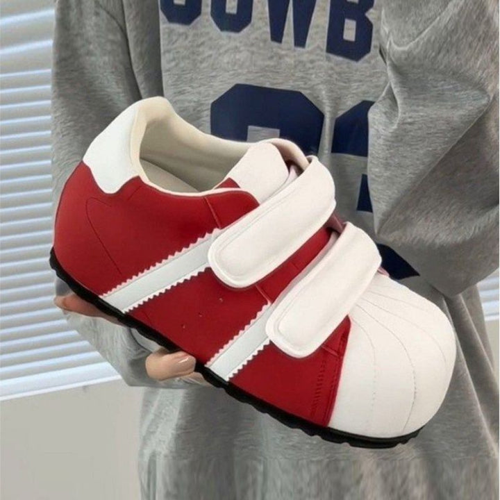 Damen Freizeitsneaker mit praktischem Klettverschluss Drune