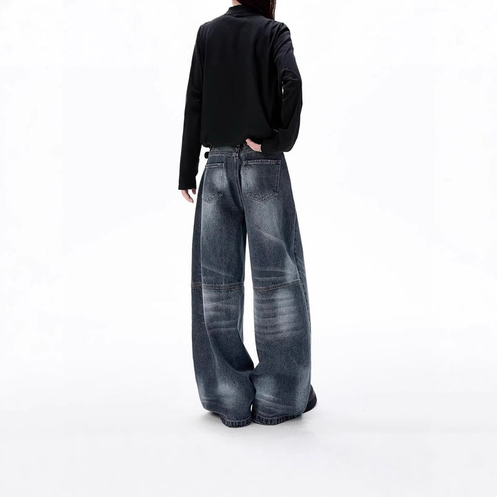 Unisex Trendige Weitgeschnittene Jeans Drune