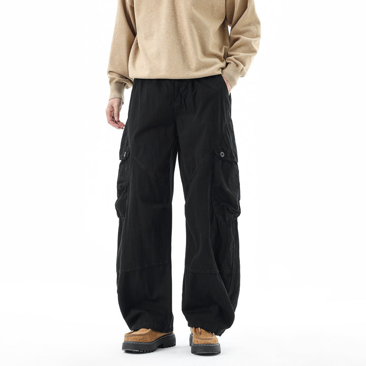 Herren weite technische Cargohose mit Mehrfachtaschen Drune