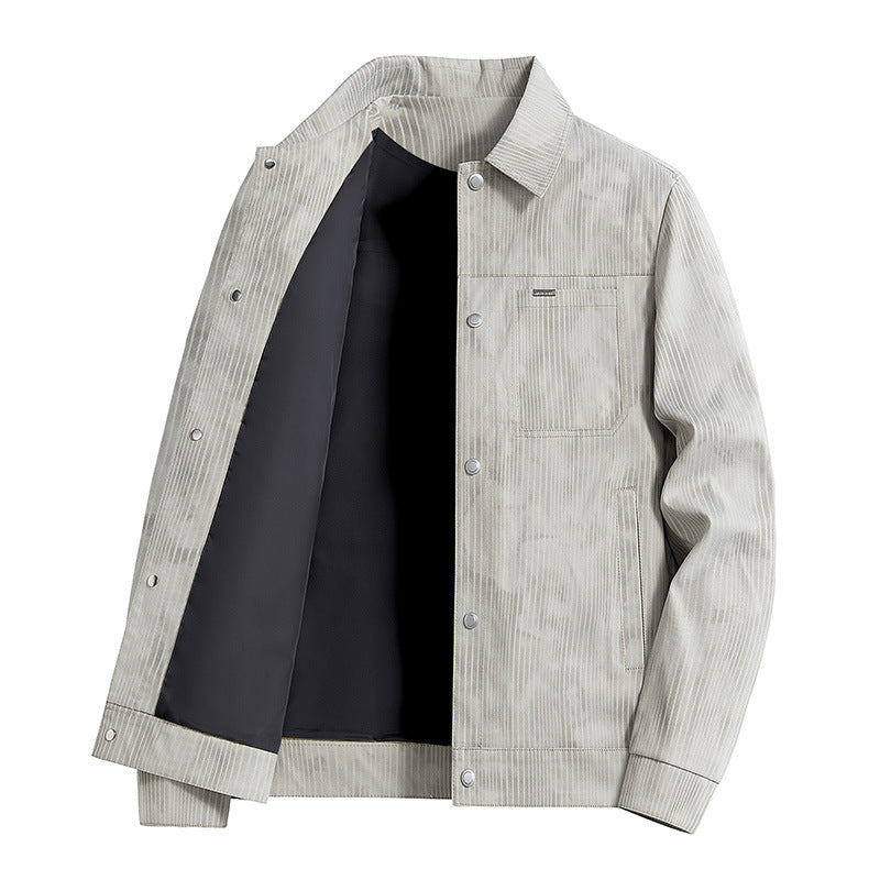 Herren Modische Freizeitjacke Drune