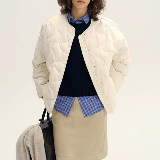 Damen Wendejacke mit hohem Kragen Drune