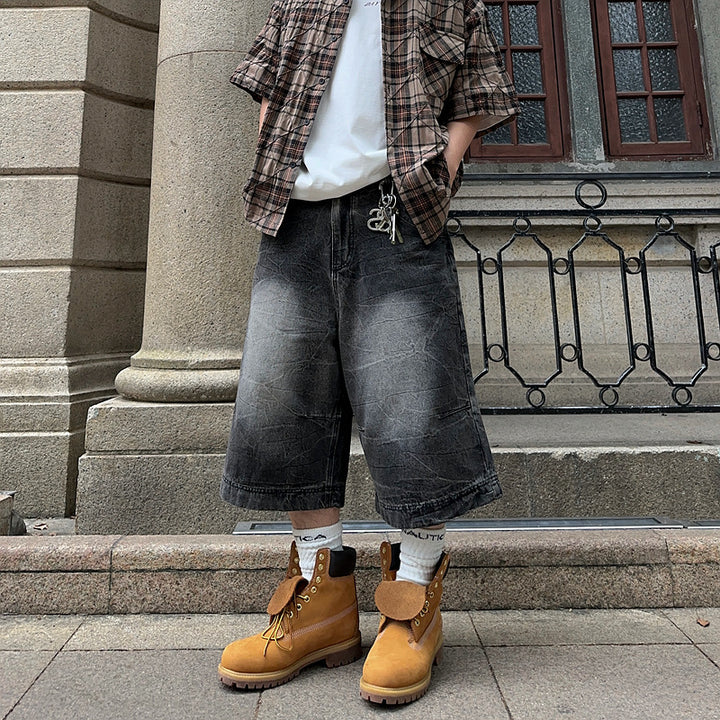 Herren Modische Baggy-Shorts Drune