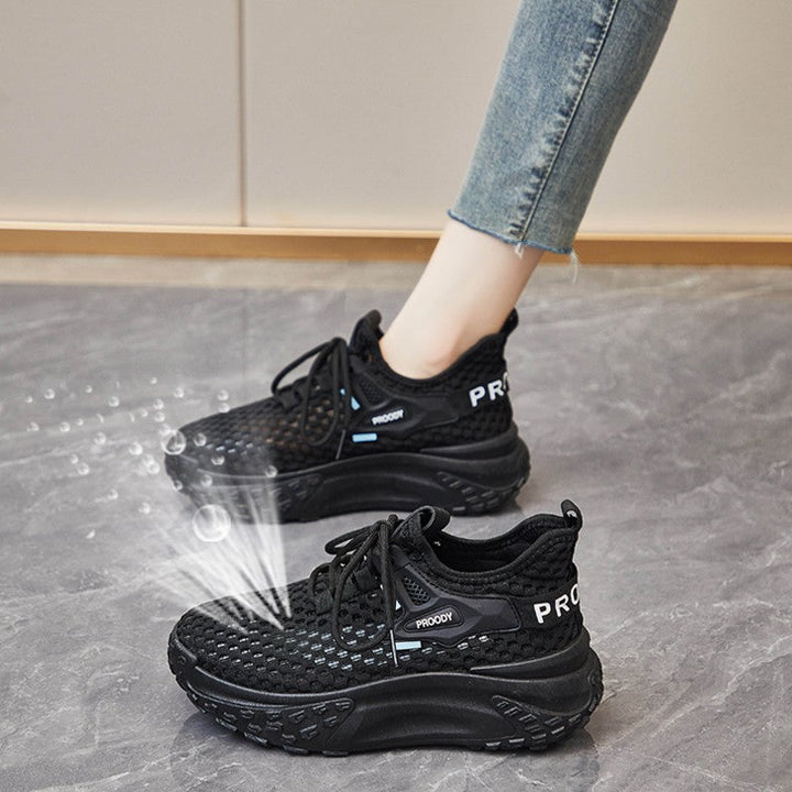 Damen Atmungsaktive Speed-Sneaker mit rutschfester Sohle und innovativer Oberflächenstruktur Drune