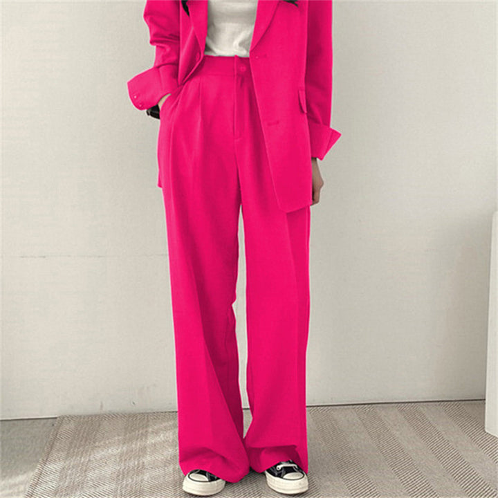 Damen Elegante und bequeme Hochtaillierte Hose Drune