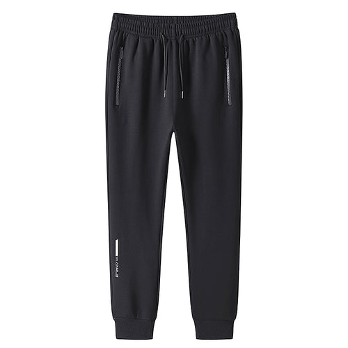 Herren Sport-Jogginghose mit elastischem Bund und Reißverschlusstaschen Drune