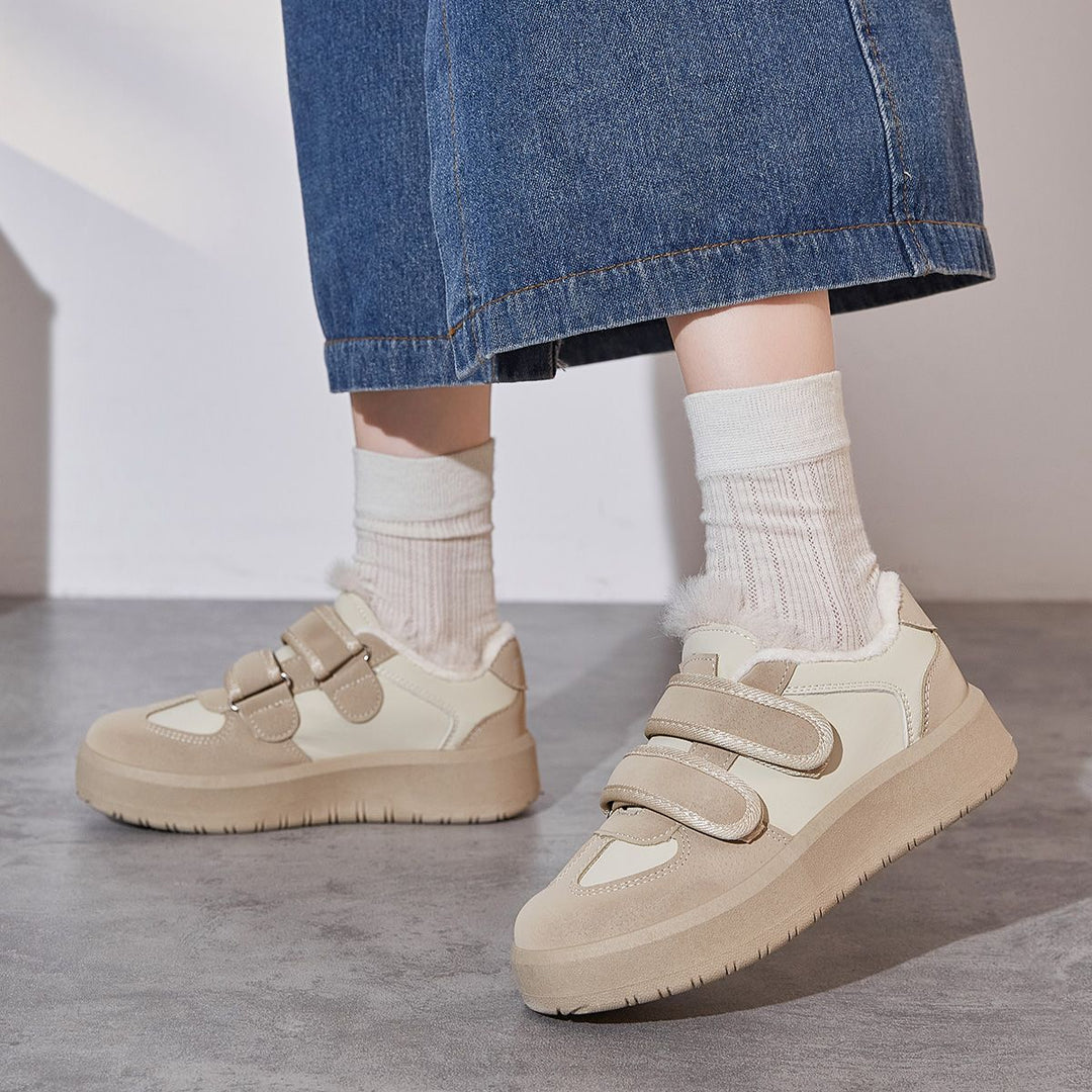 Damen Sportliche Sneakers mit innovativem Klettverschluss und hochwertiger Innenpolsterung Drune